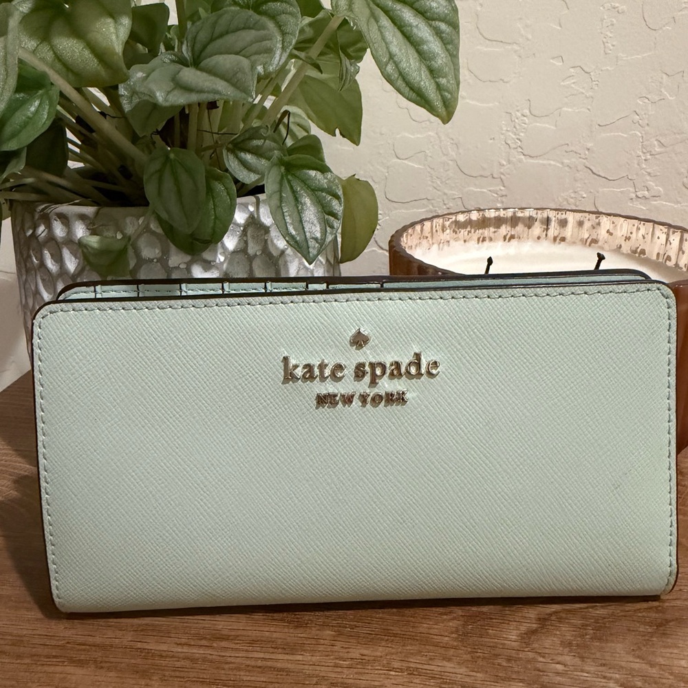 Kate Spade Light Green Wallet